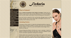 Desktop Screenshot of firdaria.com