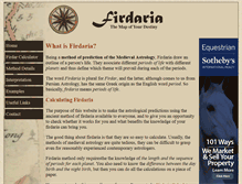 Tablet Screenshot of firdaria.com